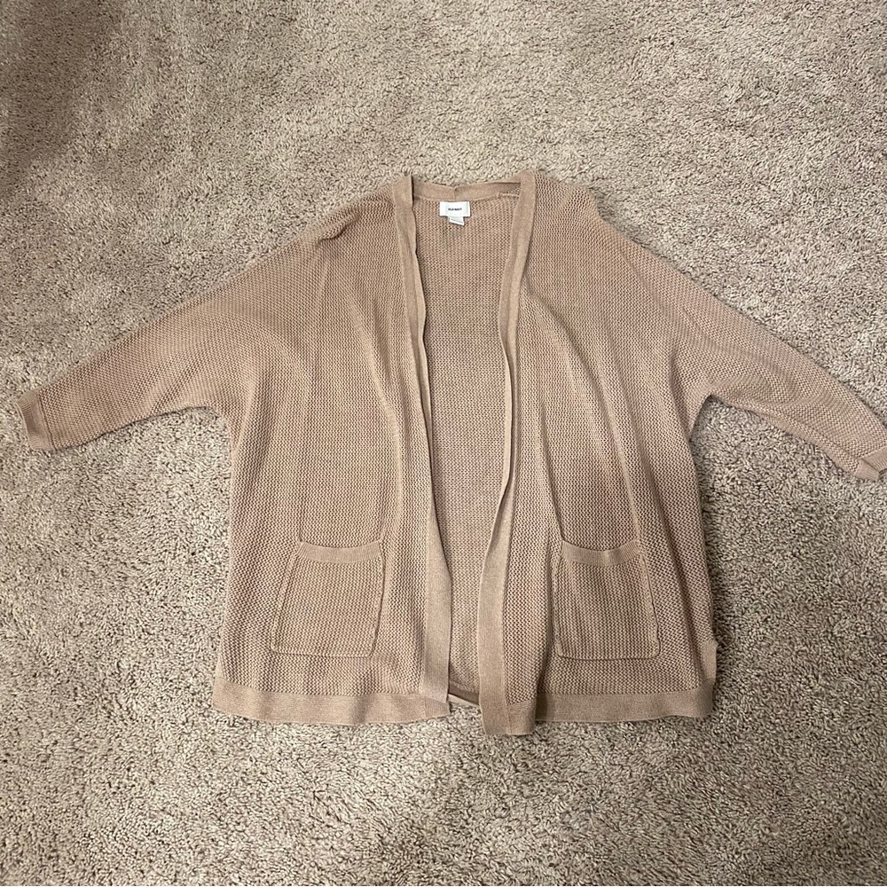 Old Navy Beige Cardigan